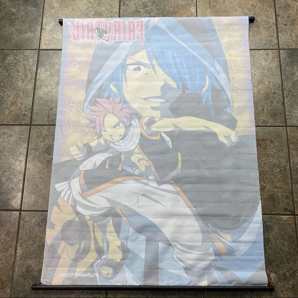 Fairy Tail Japanese Manga Series Anime Shonen Magazine Wall Scroll 43x33”